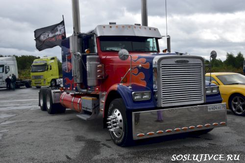 TruckFest 2018 - в Новосибирске - Оптимус Прайм / Optimus Prime предводитель автоботов