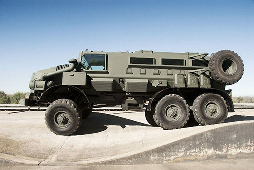 Бронированная машина MPVI Casspir Mk6 на базе Урал-4320