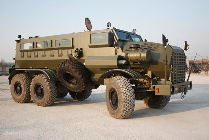 Бронированная машина MPVI Casspir Mk6 на базе Урал-4320